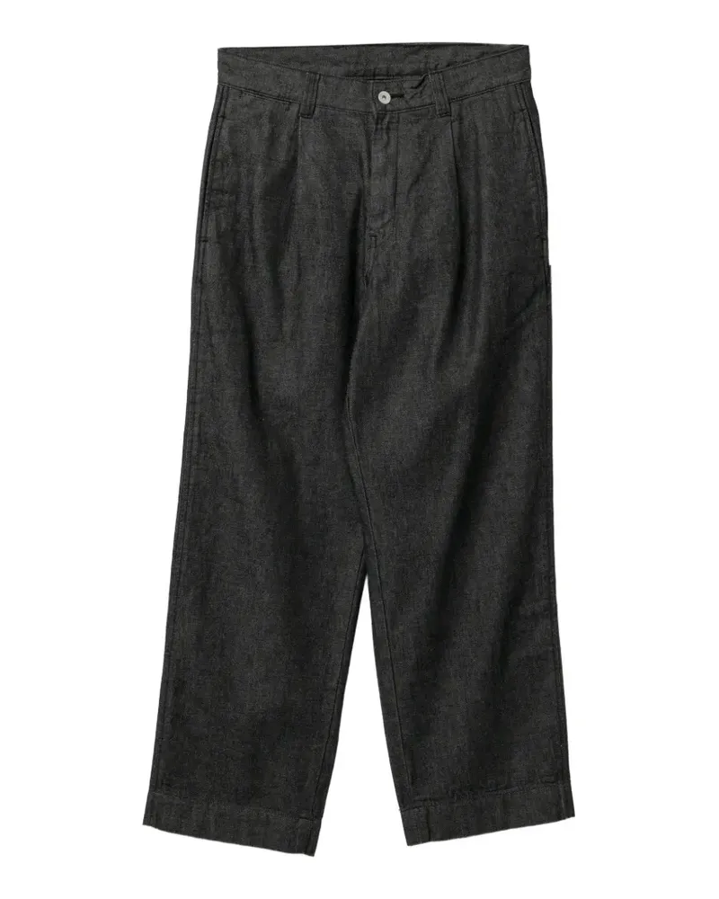 Neighborhood Tuck Jeans - Schwarz Schwarz