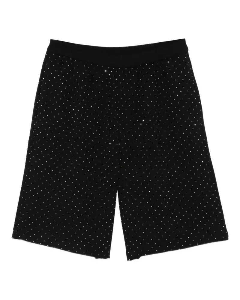 Essentiel Shorts mit Strass - Schwarz Schwarz