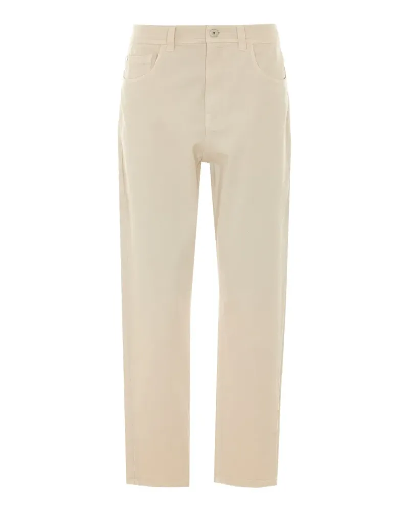 Brunello Cucinelli monili-chain embellished jeans - Nude Nude