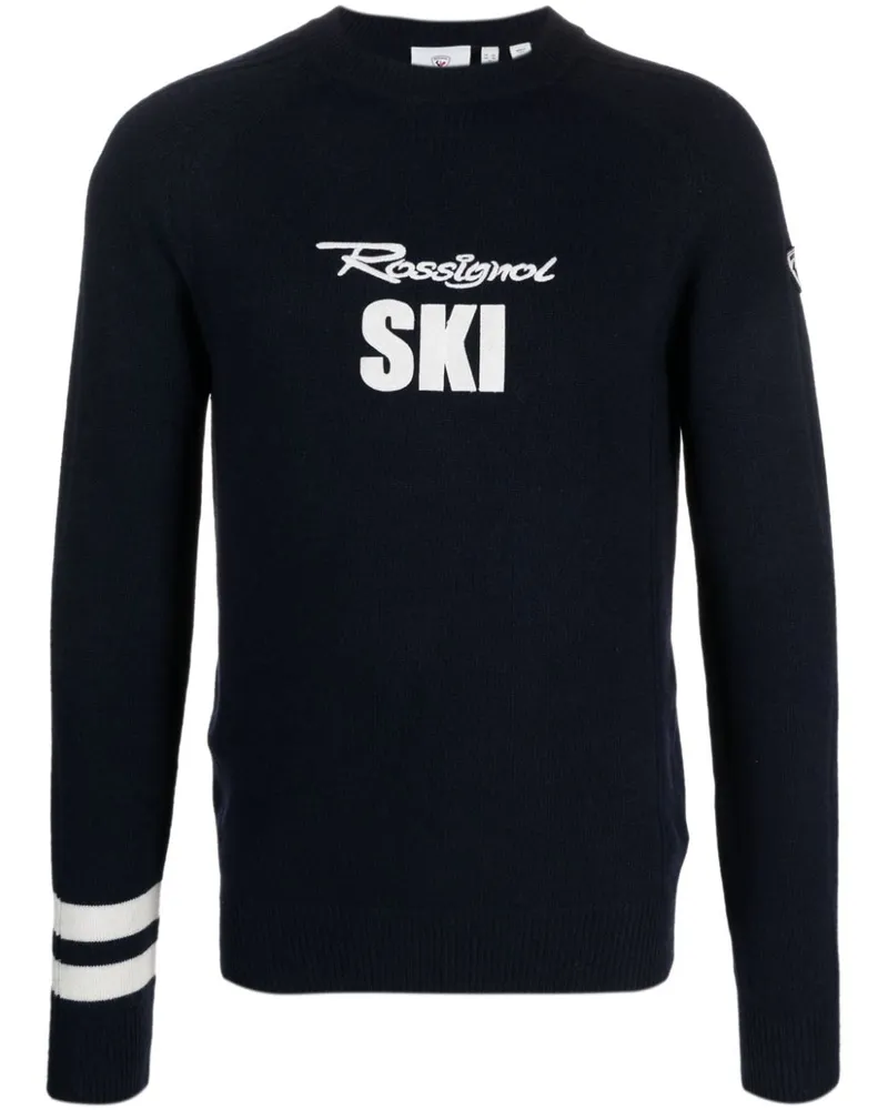 Rossignol Signature Pullover mit Logo-Stickerei - Blau Blau