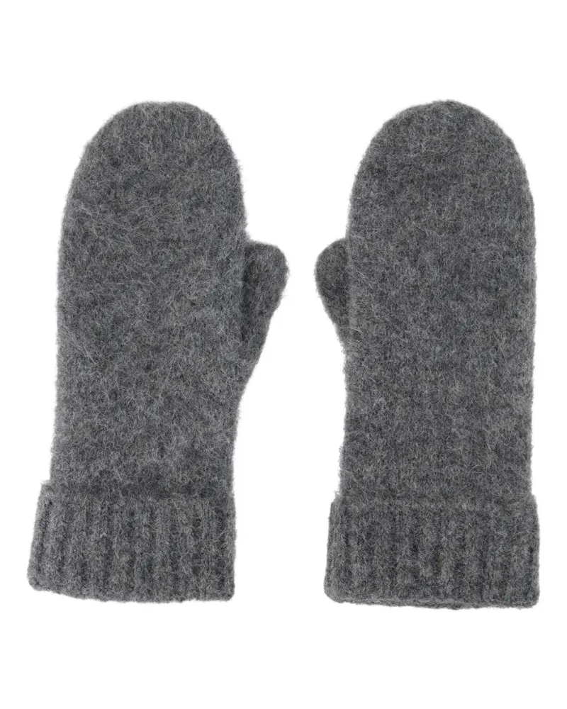 Samsøe & Samsøe Sajeanne Mitten Handschuhe - Grau Grau