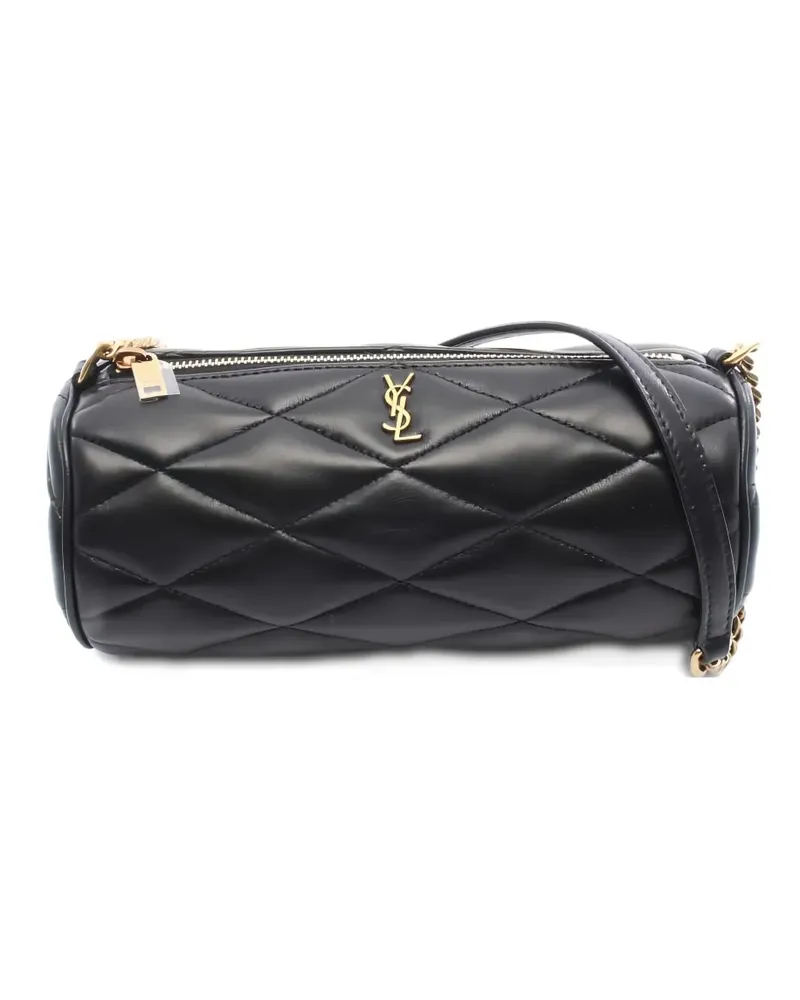 Saint Laurent 2020s Sade Schultertasche aus Leder - Schwarz Schwarz