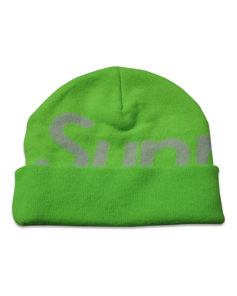 Supreme Being Big Logo Beanie - Grün Grün