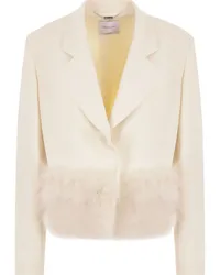 Blumarine Einreihiger Blazer Nude