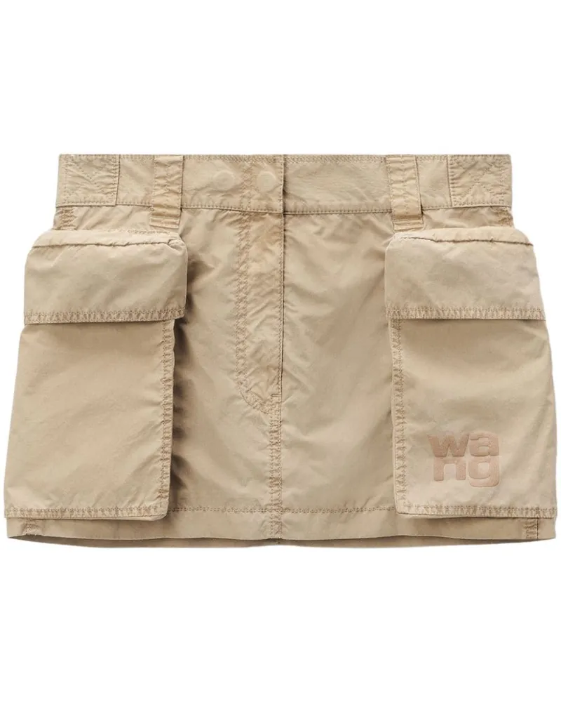 Alexander Wang Minirock mit Taschen - Nude Nude