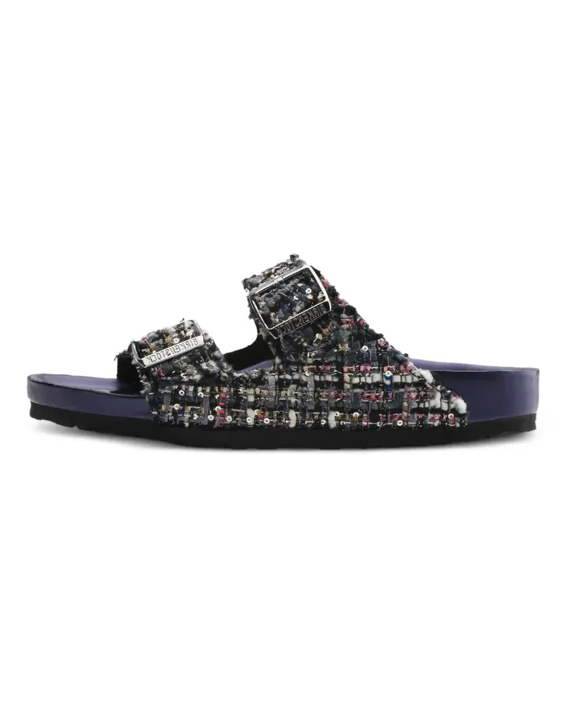 Birkenstock Arizona Tweed buckle-strap sandals - Blau Blau