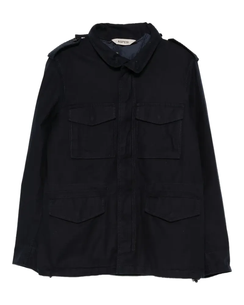 ASPESI drawstring jacket - Blau Blau