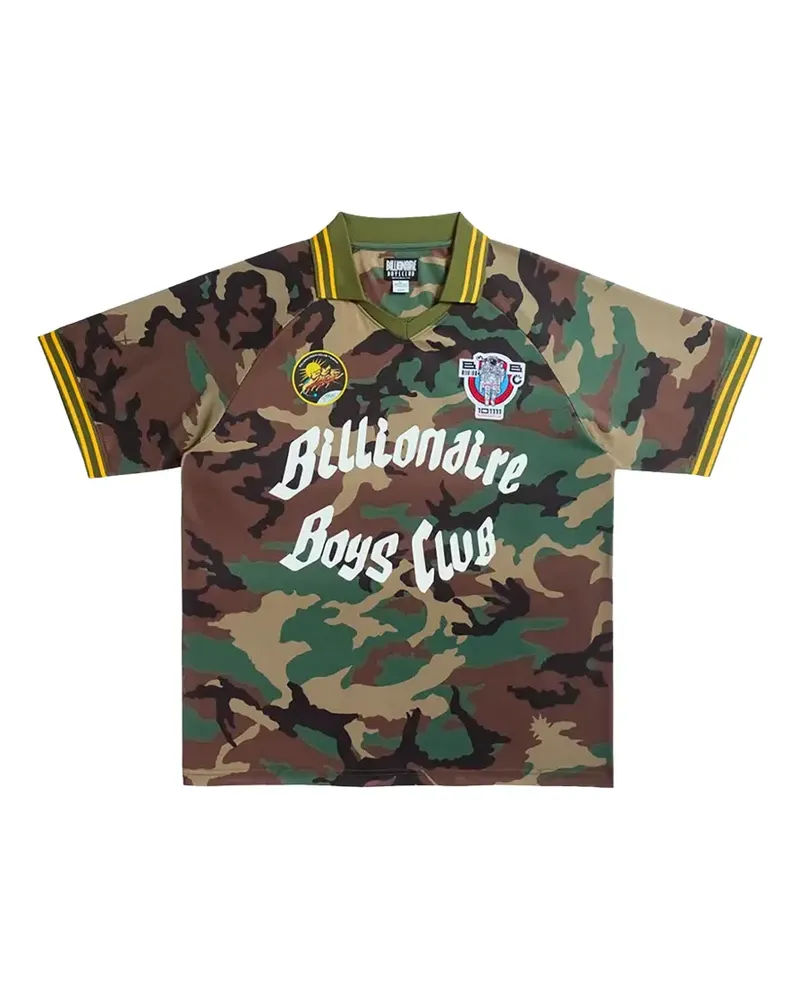 Billionaire Boys Club camouflage-print short-sleeve T-shirt - Grün Grün