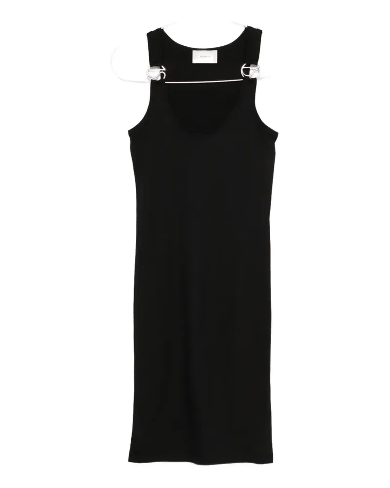 COPERNI logo-appliqué mini dress - Schwarz Schwarz