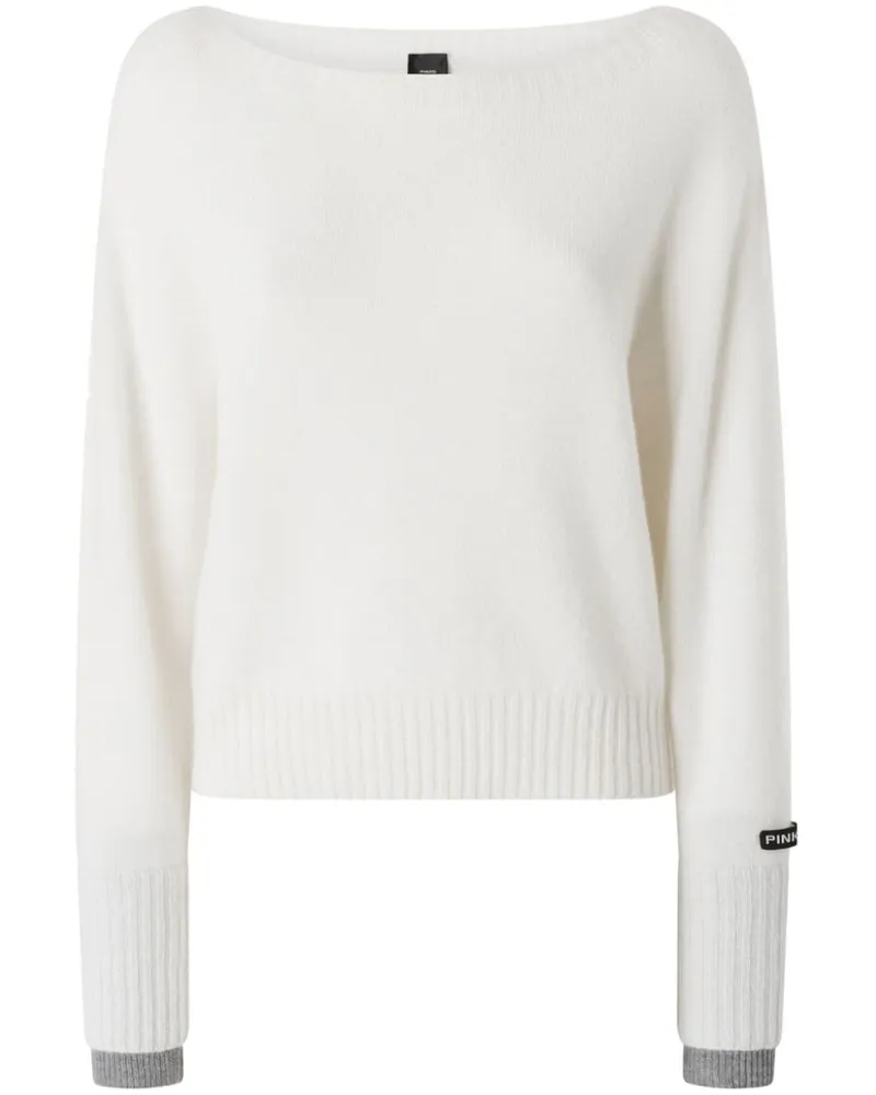Pinko Europeo Pullover - Weiß Weiß