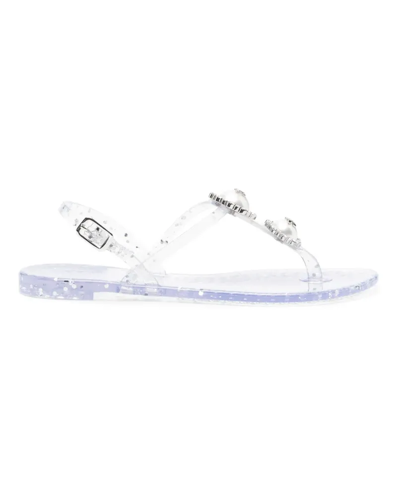 Casadei embellished sandals - Weiß Weiß