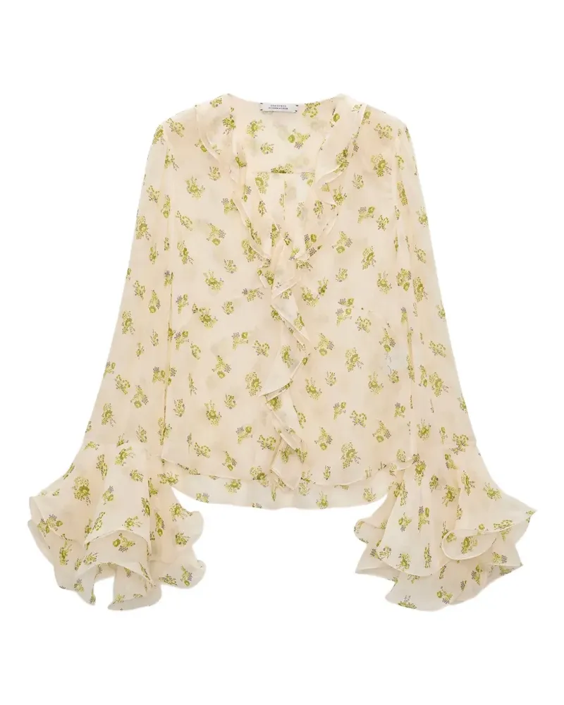 Dorothee Schumacher Bluse mit Rüschen - Nude Nude