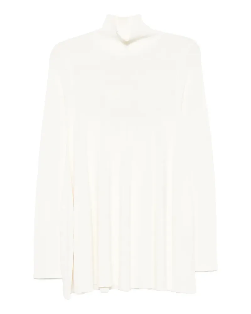 Totême Rollkragenpullover aus Krepp - Nude Nude