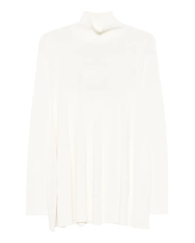 Totême Rollkragenpullover aus Krepp - Nude Nude