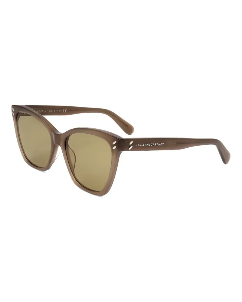 Stella McCartney Sonnenbrille mit Cat-Eye-Gestell - Braun Braun