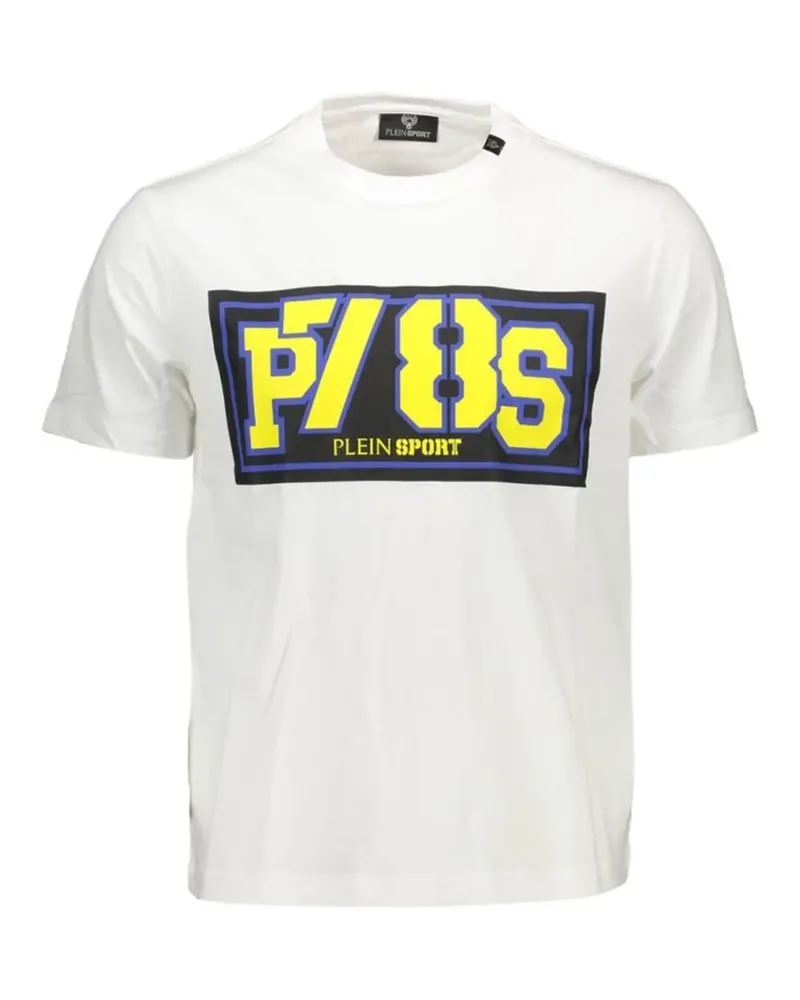 Philipp Plein graphic-print cotton T-shirt - Weiß Weiß