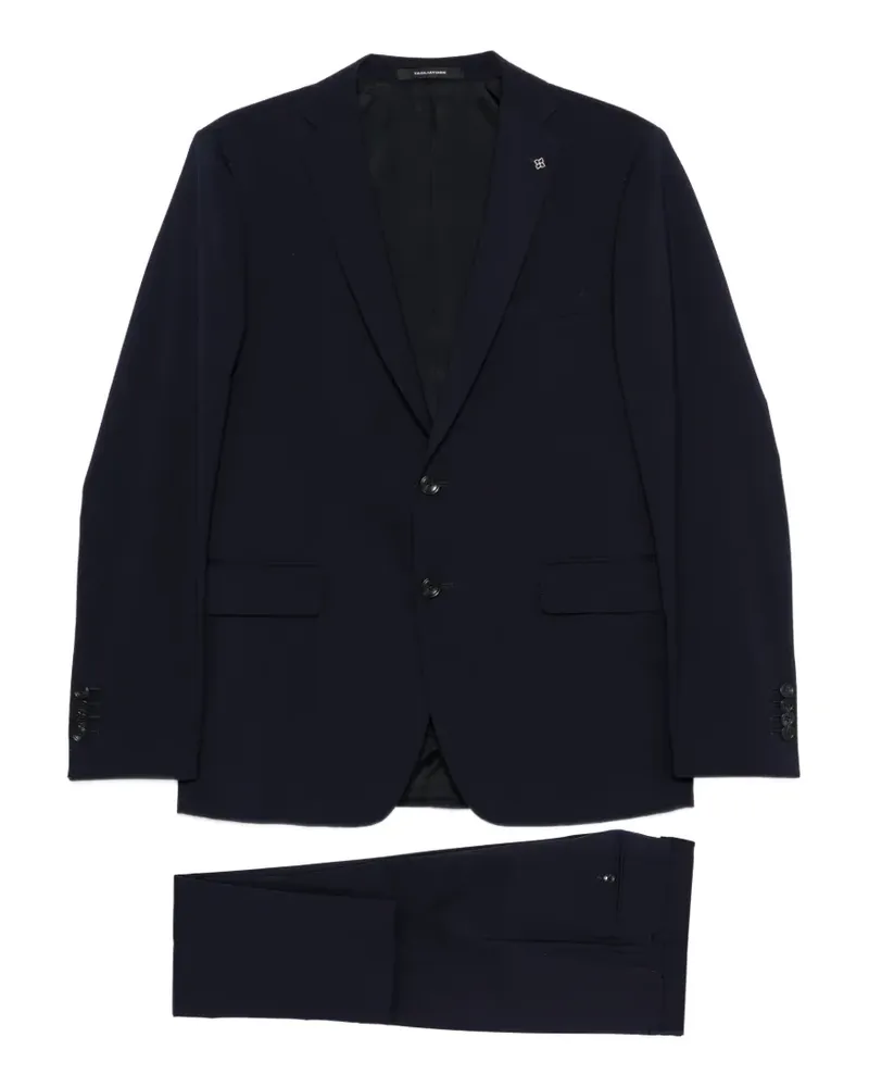 Tagliatore Einreihiger Anzug - Blau Blau