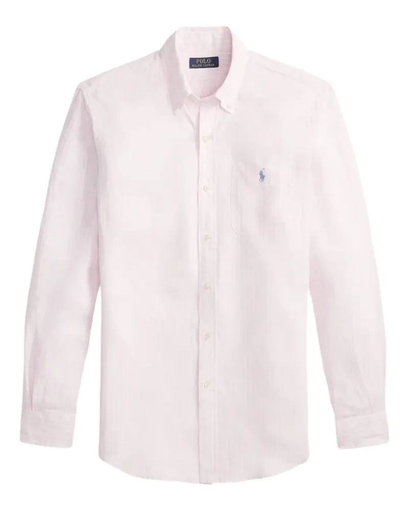 Ralph Lauren Langärmeliges Hemd - Rosa Rosa