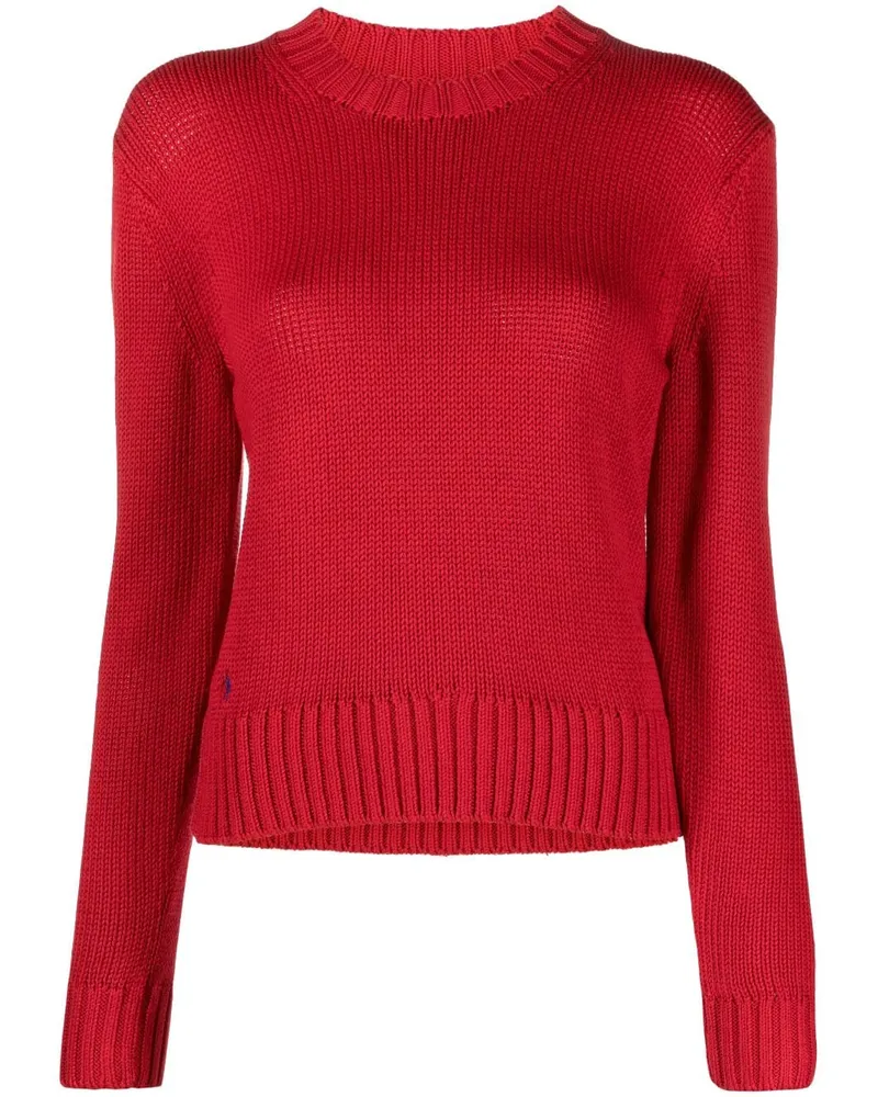 Ralph Lauren Pullover mit Polo Pony - Rot Rot