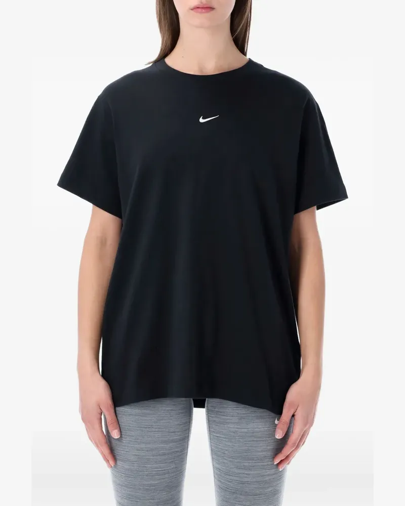Nike T-Shirt mit Logo - Schwarz Schwarz