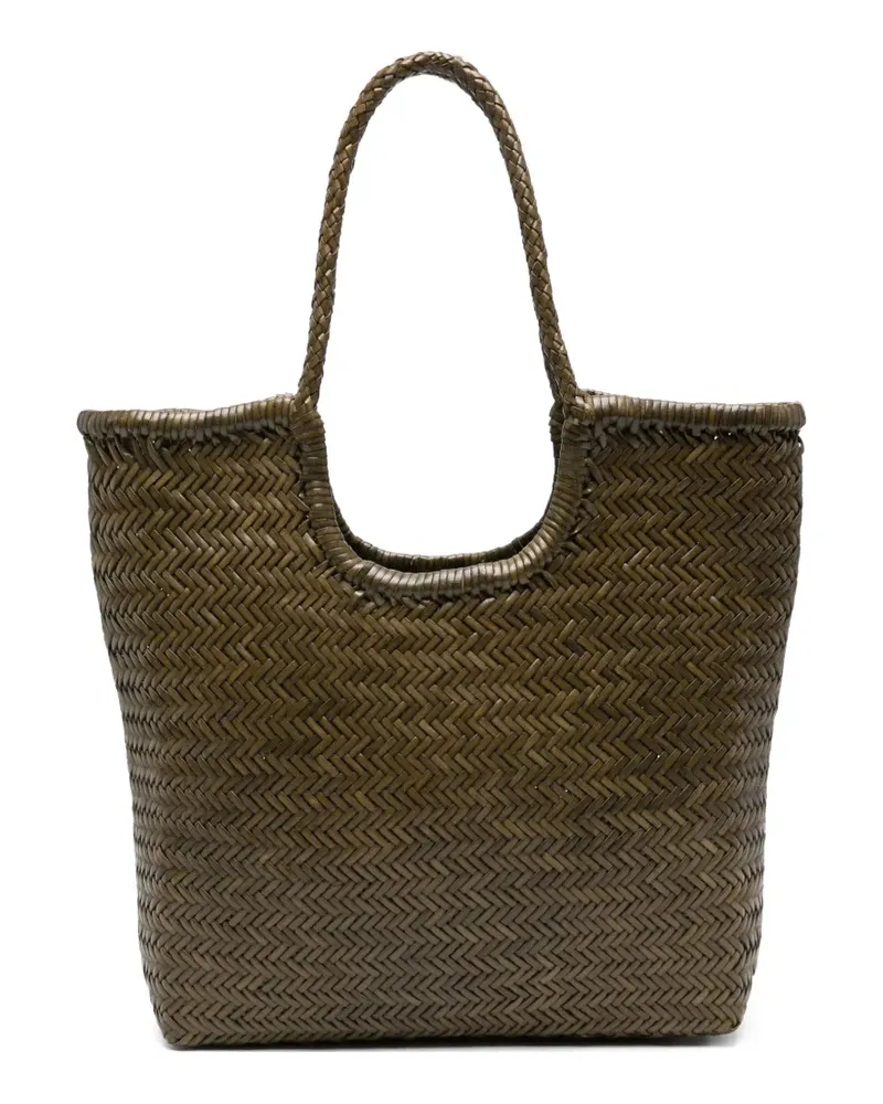 Dragon Diffusion Handtasche aus Leder - Grün Grün