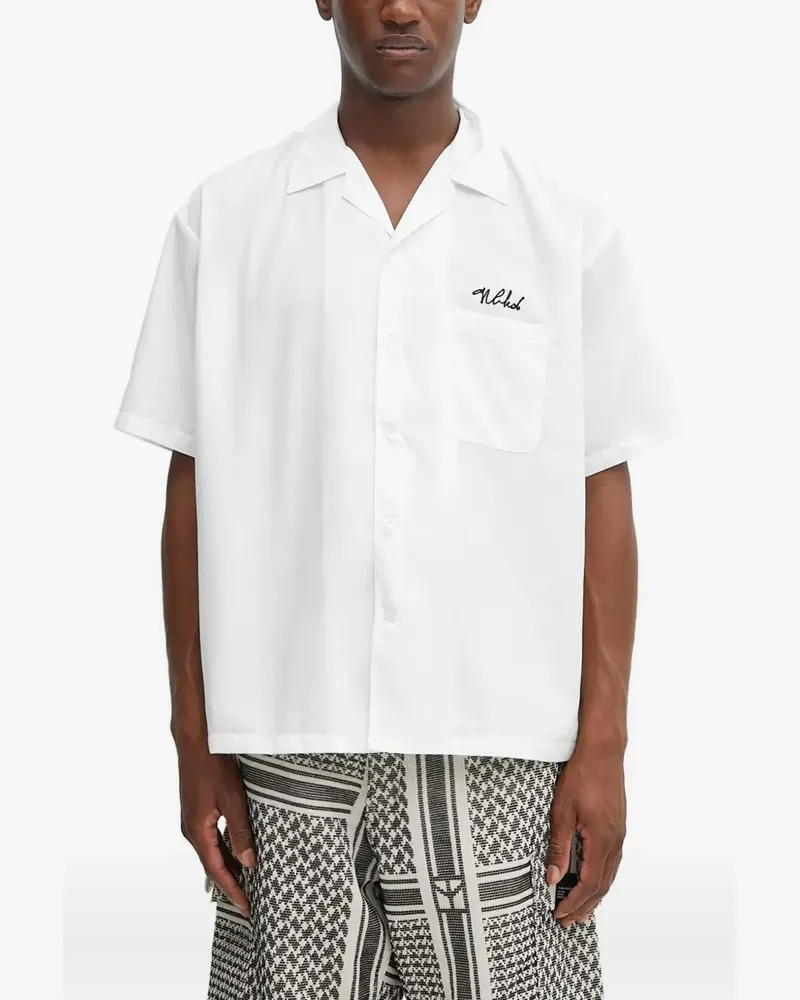 Neighborhood chest-pocket short-sleeve shirt - Weiß Weiß