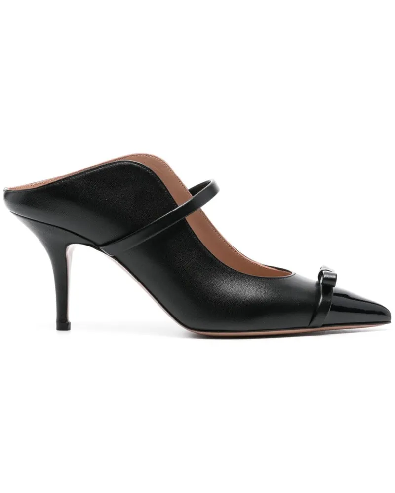 Malone Souliers Blanca Mules 70mm - Schwarz Schwarz