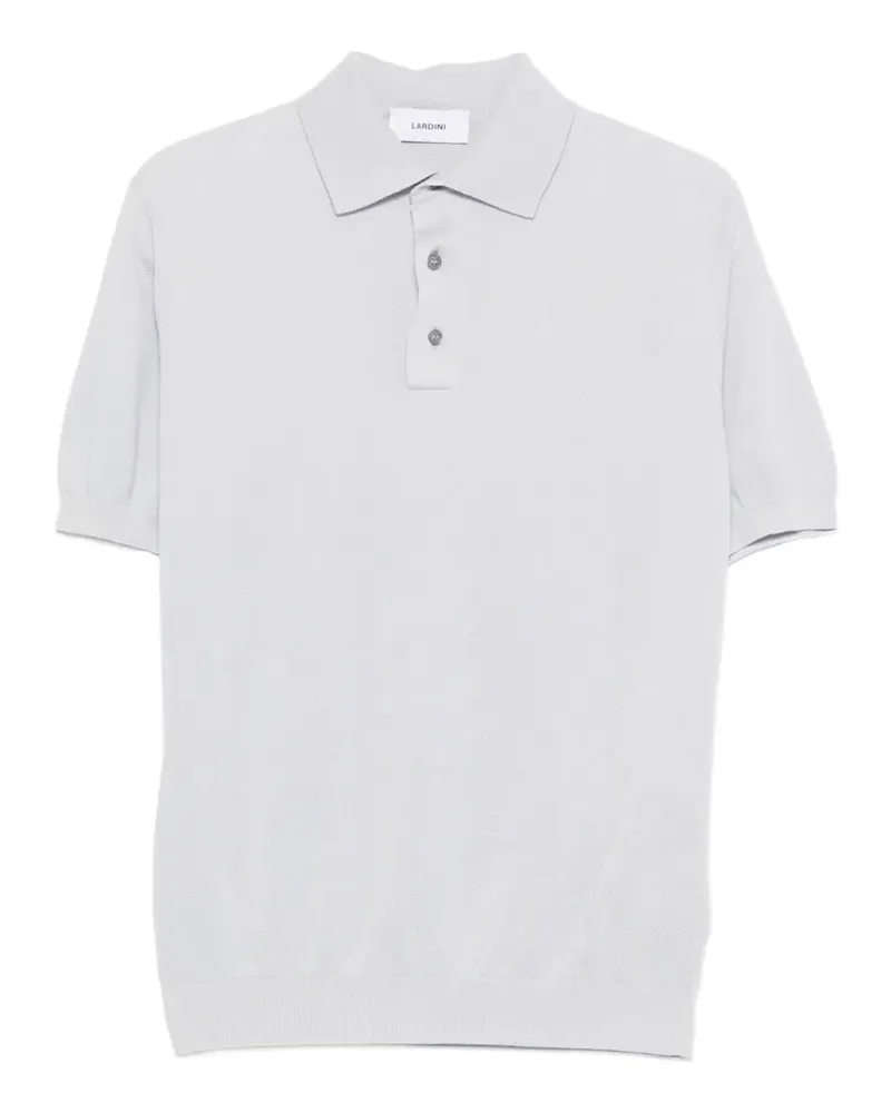 LARDINI buttoned polo shirt - Grau Grau