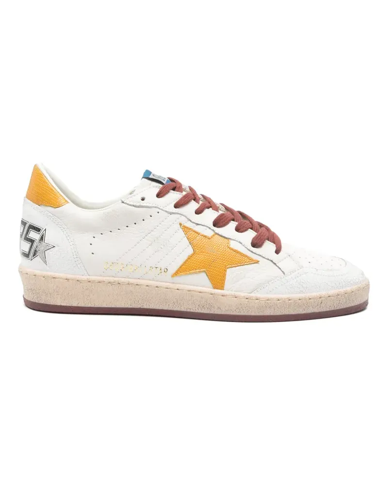 Golden Goose Ball Star leather sneakers - Nude Nude