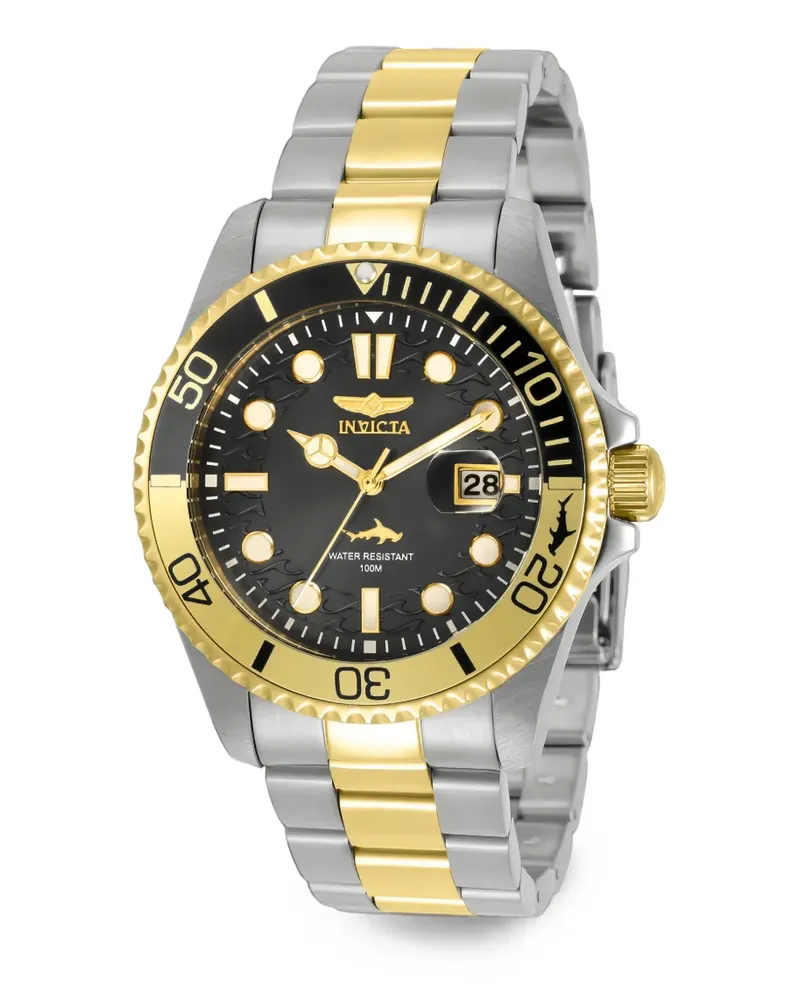 Invicta Pro Diver Armbanduhr 43mm - Schwarz Schwarz