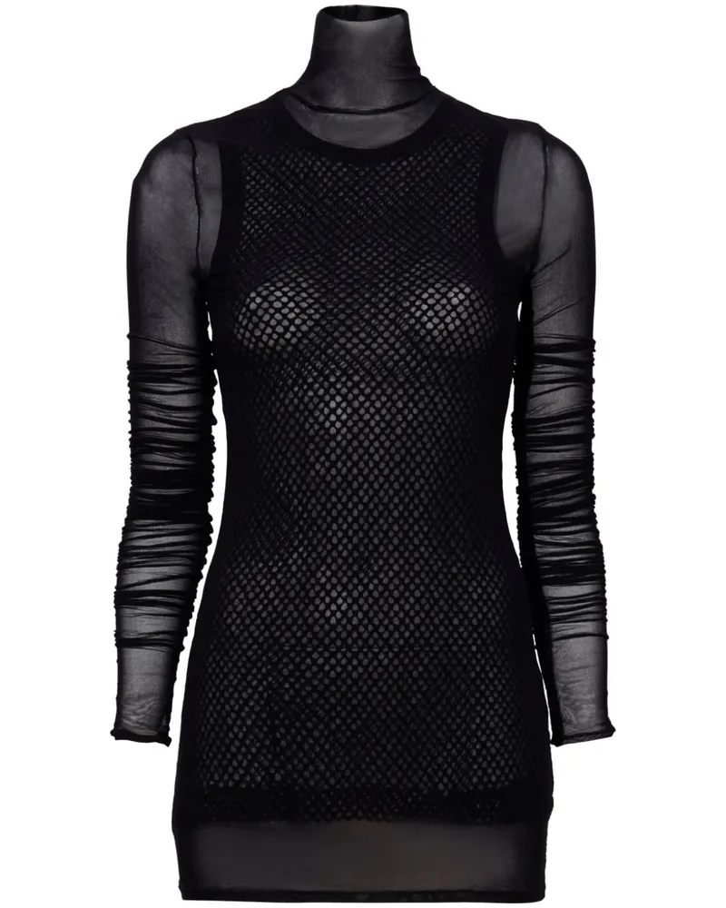 Proenza Schouler Rio Oberteil - Schwarz Schwarz