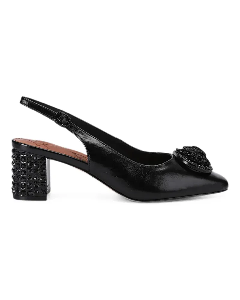 Kurt Geiger Chelsea DR Pumps mit Blockriemen - Schwarz Schwarz