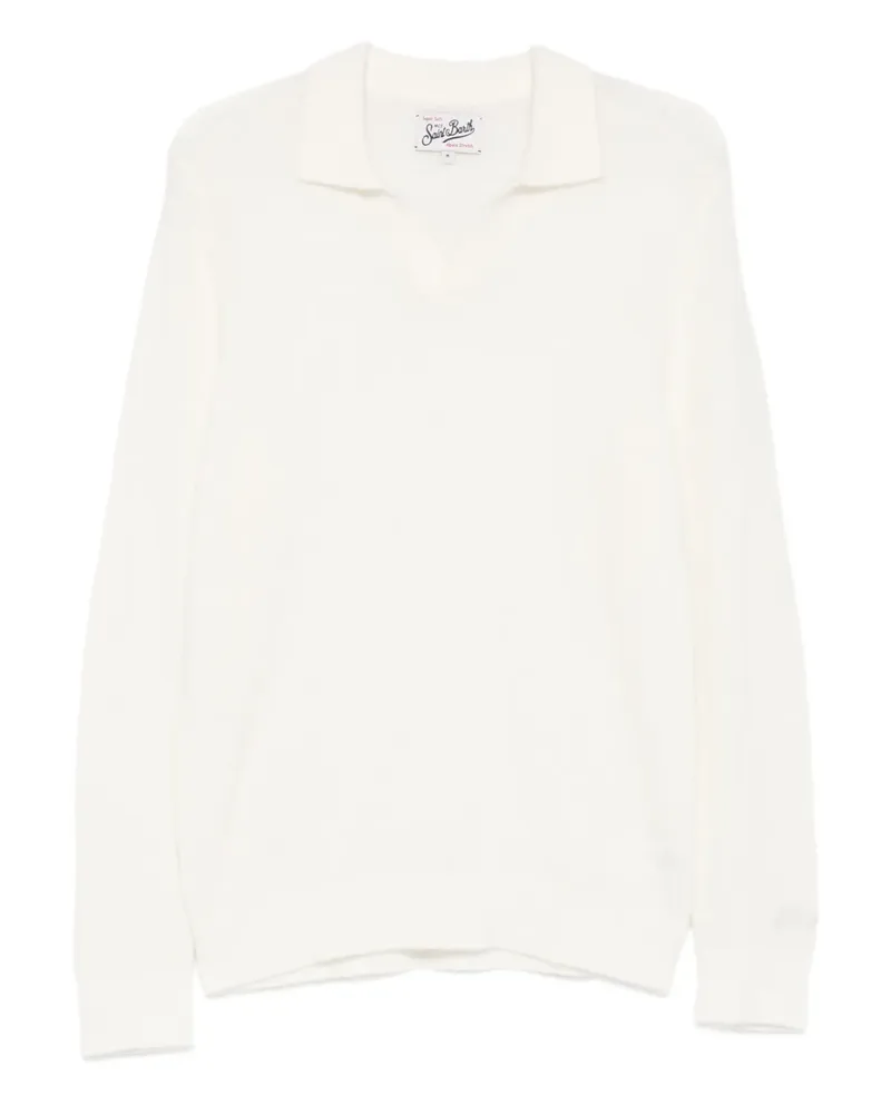 MC2 Saint Barth V-neck sweater - Weiß Weiß