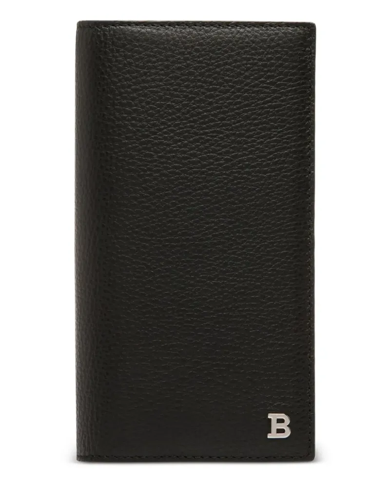 Bally Portemonnaie mit Prägung - Schwarz Schwarz