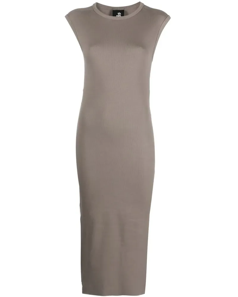 THOM KROM Midikleid aus Jersey - Nude Nude