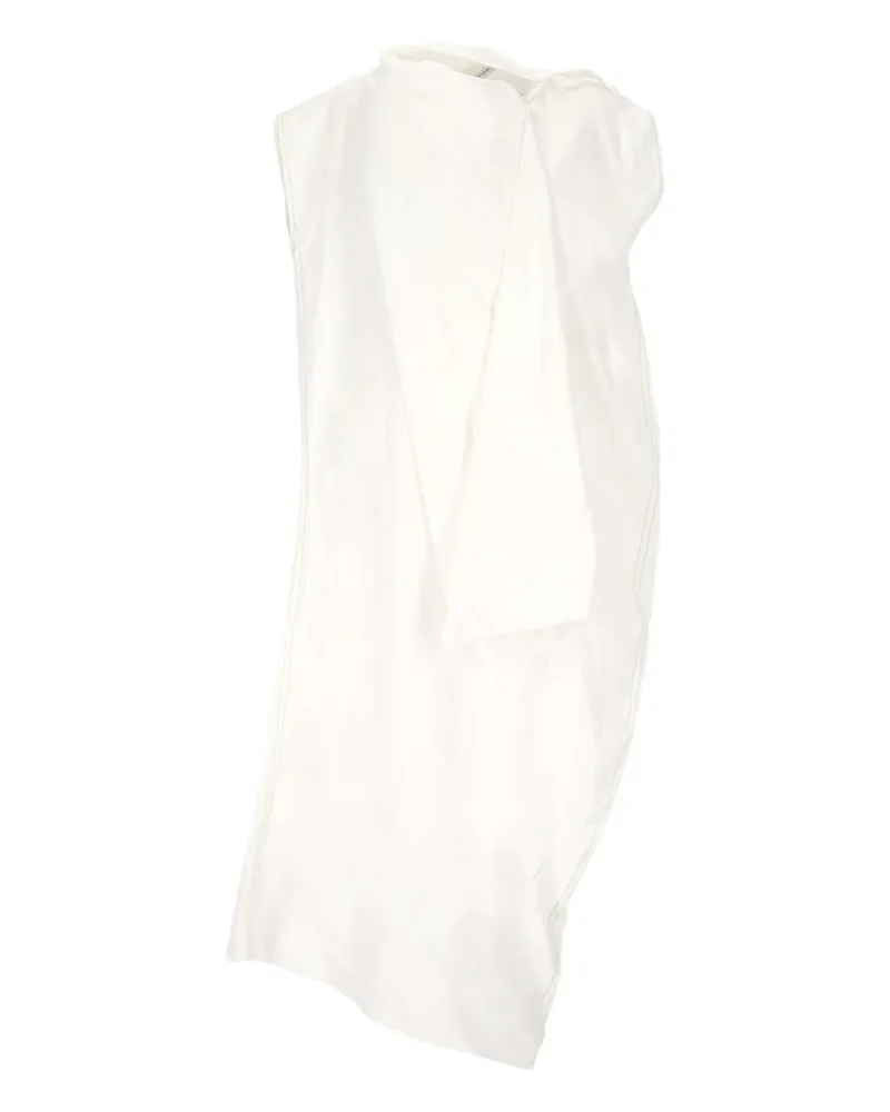 Carven Drapiertes Minikleid - Weiß Weiß