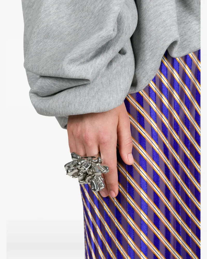 Dries van Noten Ring mit Perlen - Silber Silber
