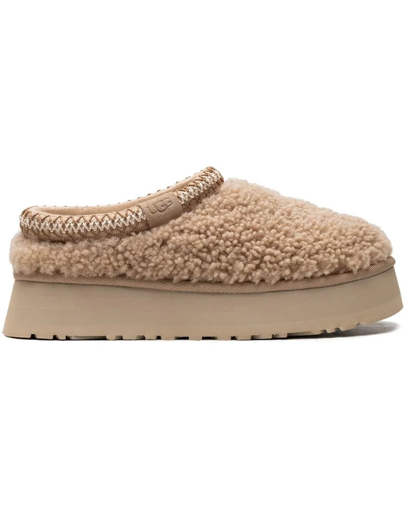 UGG Tazz Maxi Curly Sand Slipper - Nude Nude