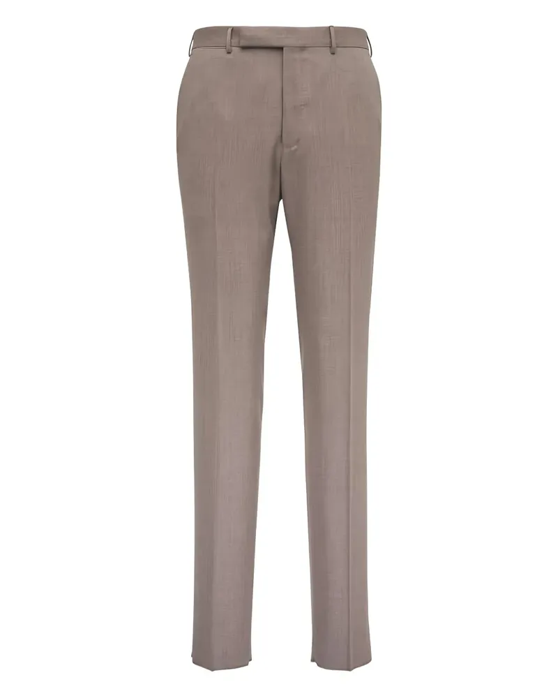 Ermenegildo Zegna buttoned trousers - Nude Nude