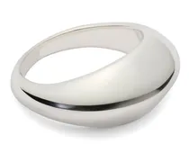 Chunky Drop Ring - Silber