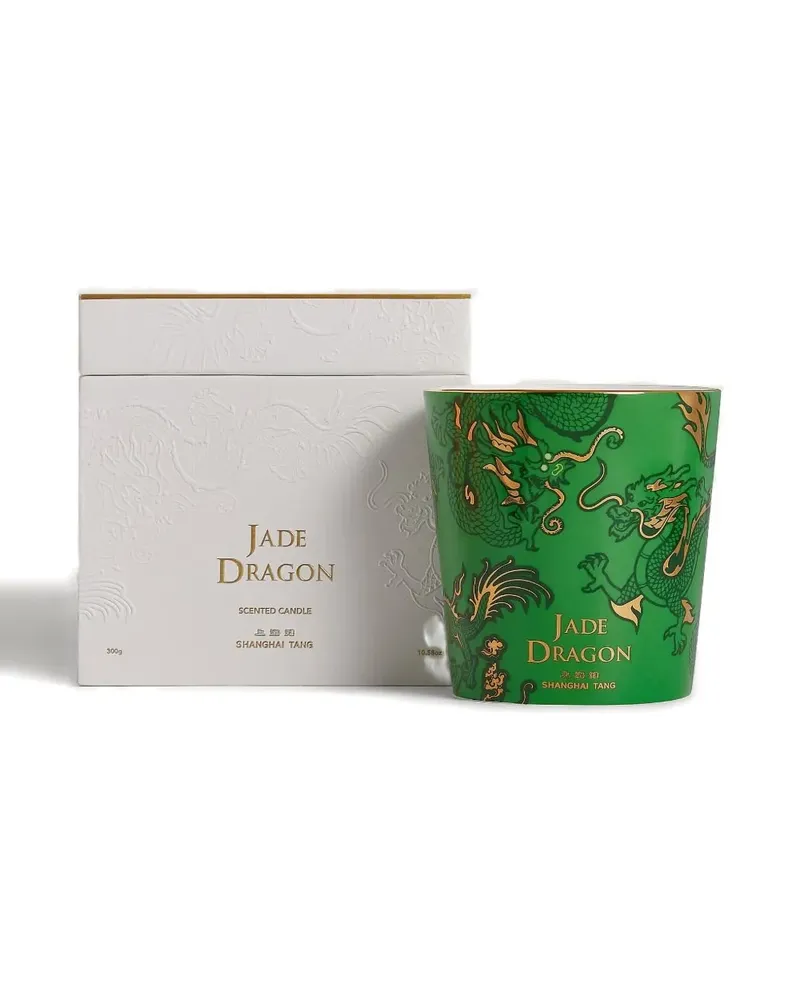 Shanghai Tang Tang Jade Dragon candle - Grün Grün