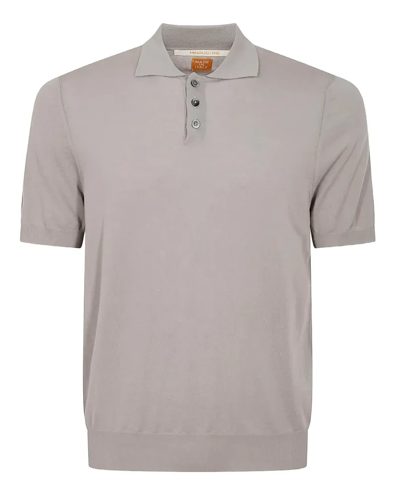Alpha Industries Poloshirt aus Baumwolle - Grau Grau