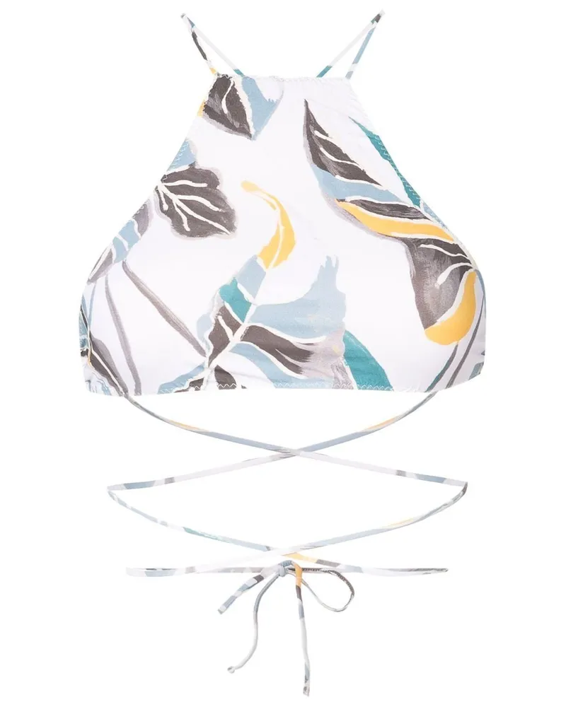 Clube Bossa Bikinioberteil mit Print - Nude Nude