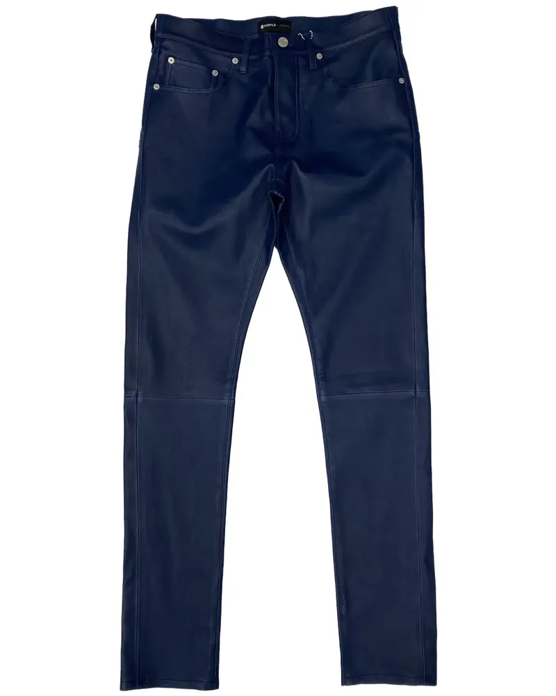 PURPLE BRAND Tief sitzende P001 Skinny-Jeans - Blau Blau