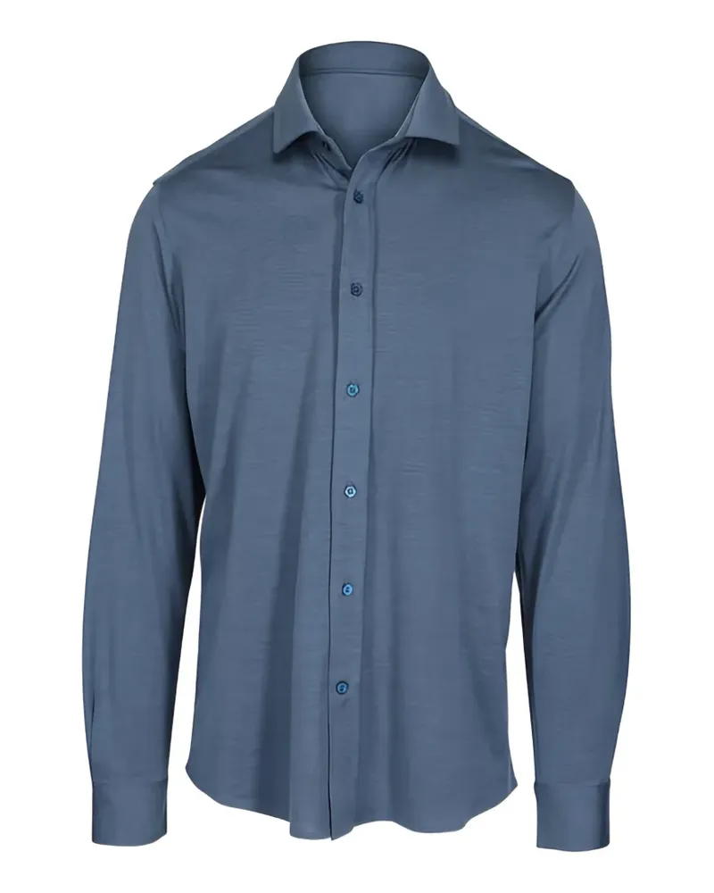 Colombo long-sleeved shirt - Blau Blau