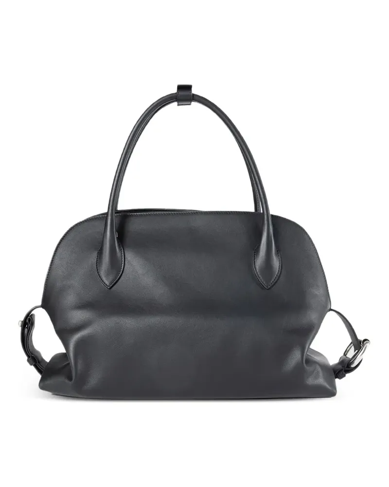 Ann Demeulemeester medium Dolly leather tote bag - Schwarz Schwarz
