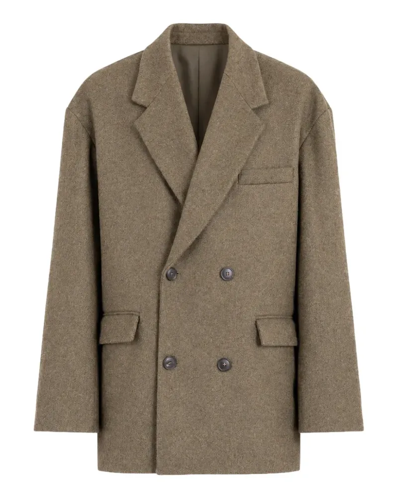 Société Anonyme double-breasted wool blazer - Grün Grün