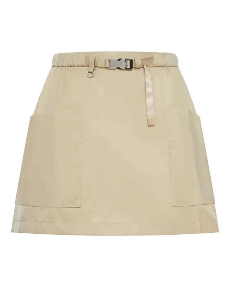 Prada buckle pocket skirt - Nude Nude