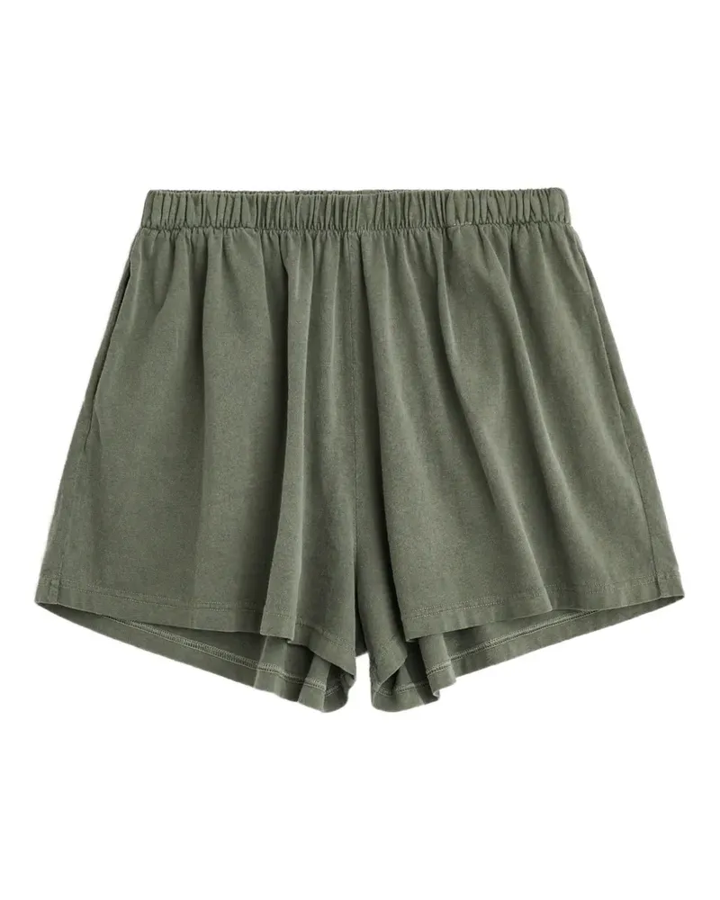 Our Legacy gored elasticated shorts - Grün Grün