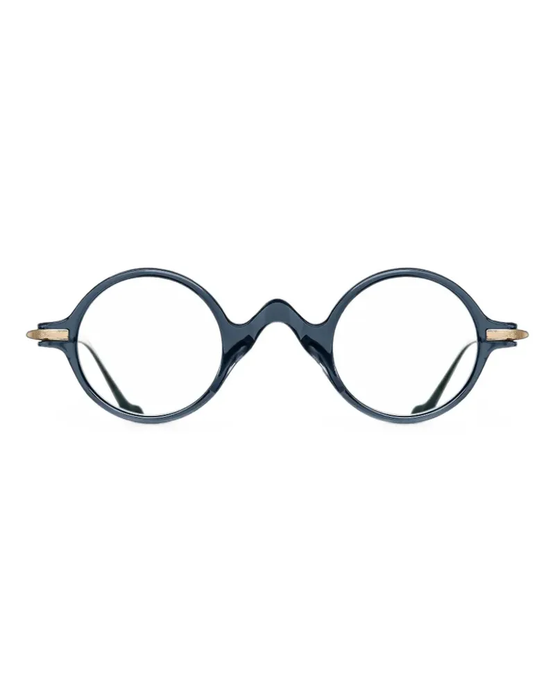 MATSUDA MXMF1 round-frame glasses - Blau Blau